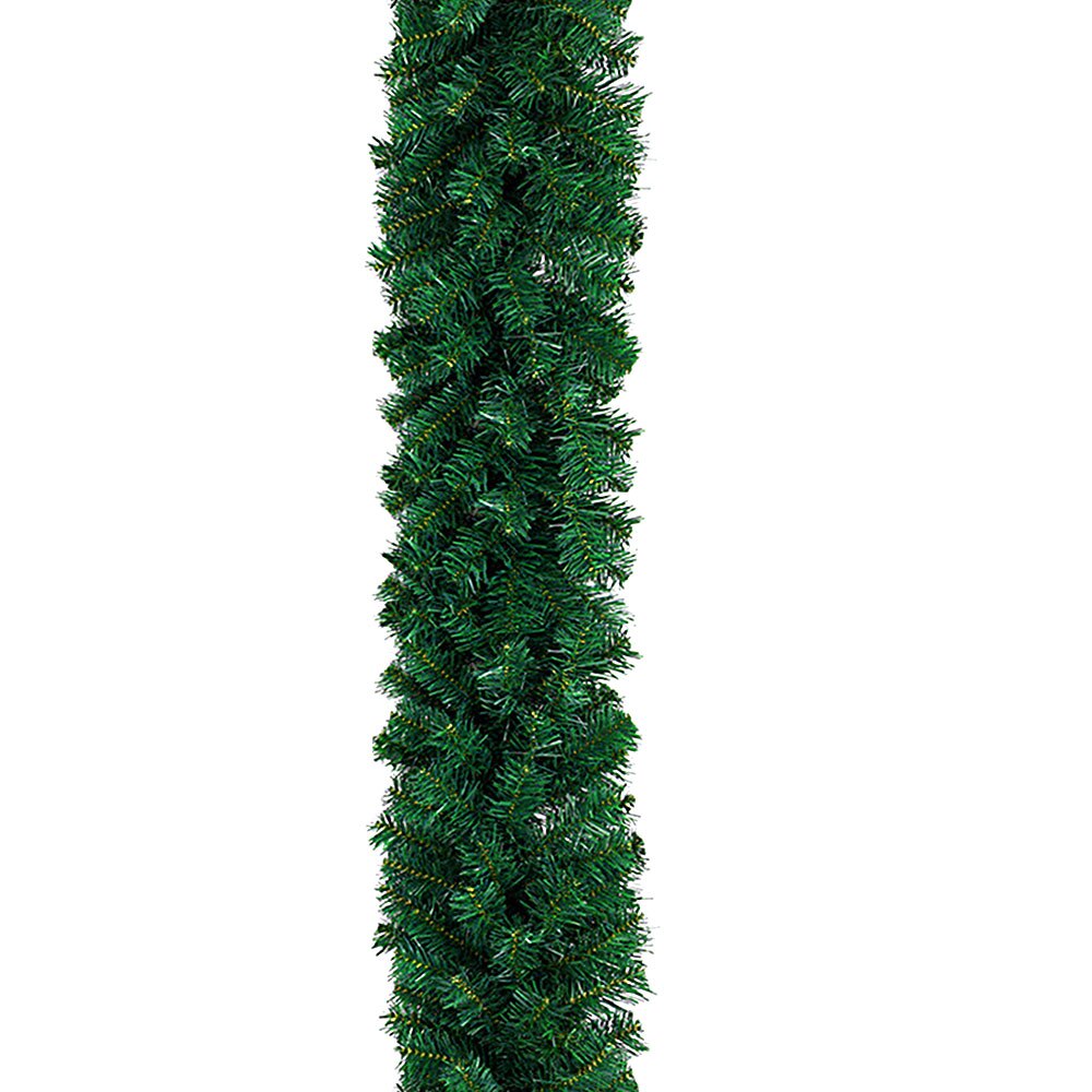 1.8/2.7m kunstig jul pejs krans krans fyrretræ ornament juletræ diy år pejs navidad dekor: 2.7m ikke ledet lys