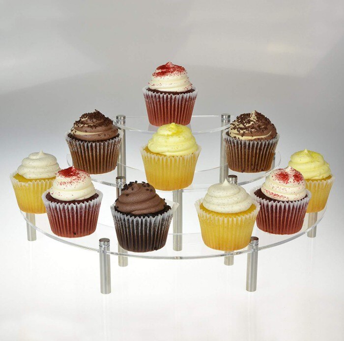 Desserttafel decoratie displaystandaard dessert gebakschaal koude maaltijd theepauze tafel taartplank middagthee snackrek wf