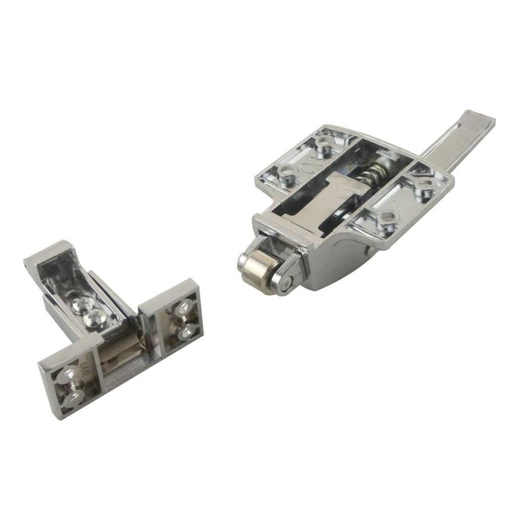 1pc Zinc Alloy Oven Door Handle Lock 160mm Length Pull Handle Latch for Refrigerator Freezer