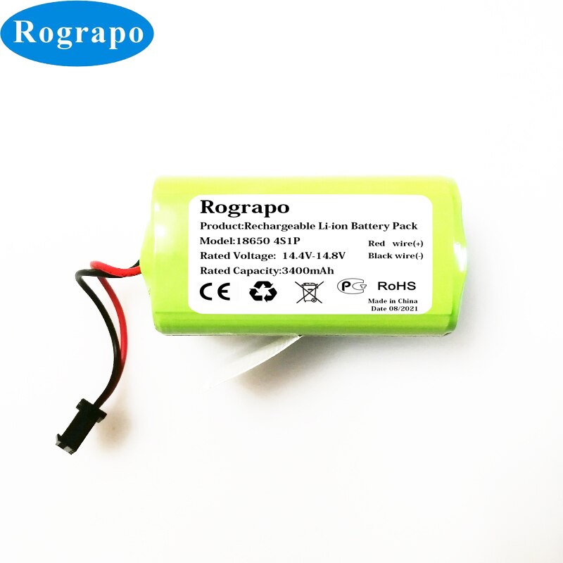 Batterie Cameron Sino 2600mAh CONG1002 Pour Aspi Conga 1790 Titanium/Ultra & 990 Vital