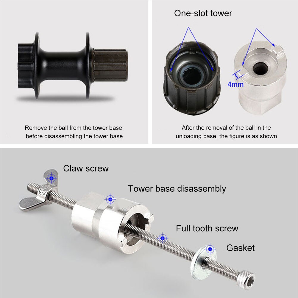 Bicycle Freehub Body Remover Bike Hubs Install Dis... Grandado