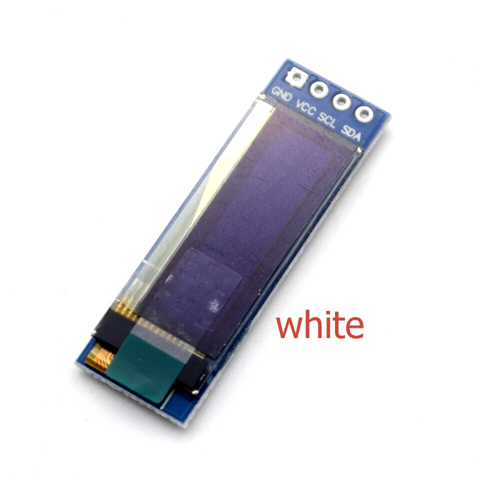 0,91/0,96/1,3 zoll blau weiß IIC kommunikation OLED display modul/LCD bildschirm serial port: 0.91 inch white