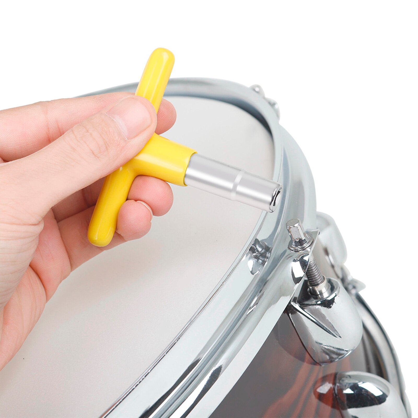 Llave de sintonización de tambor, cuadrada estándar accesorio de Hardware de cubierta, sólido, duradero, 1 ud.