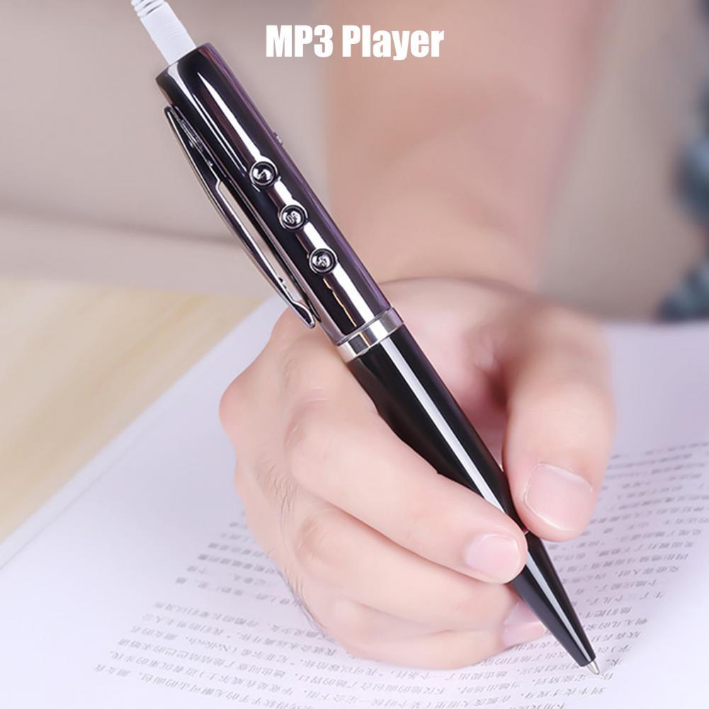 Mini MP3 Player USB Charging Lossless Sound Support TF Card Writable Pen Music Player Student Walkman for Home 