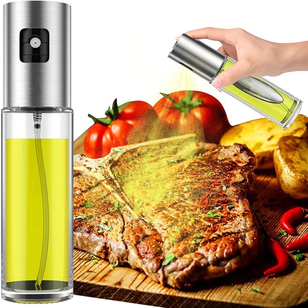 Küche Backen Öl sprühen Leere Flasche Essig Oli... – Grandado