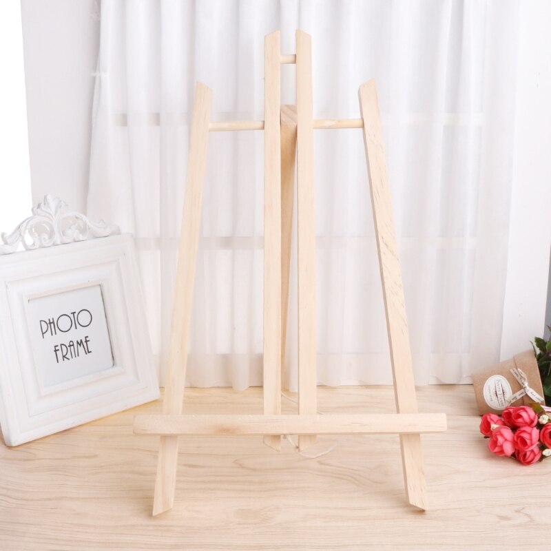 Wood Easel Advertisement Exhibition Display Shelf Holder Studio Painting Stand desk/table Easel