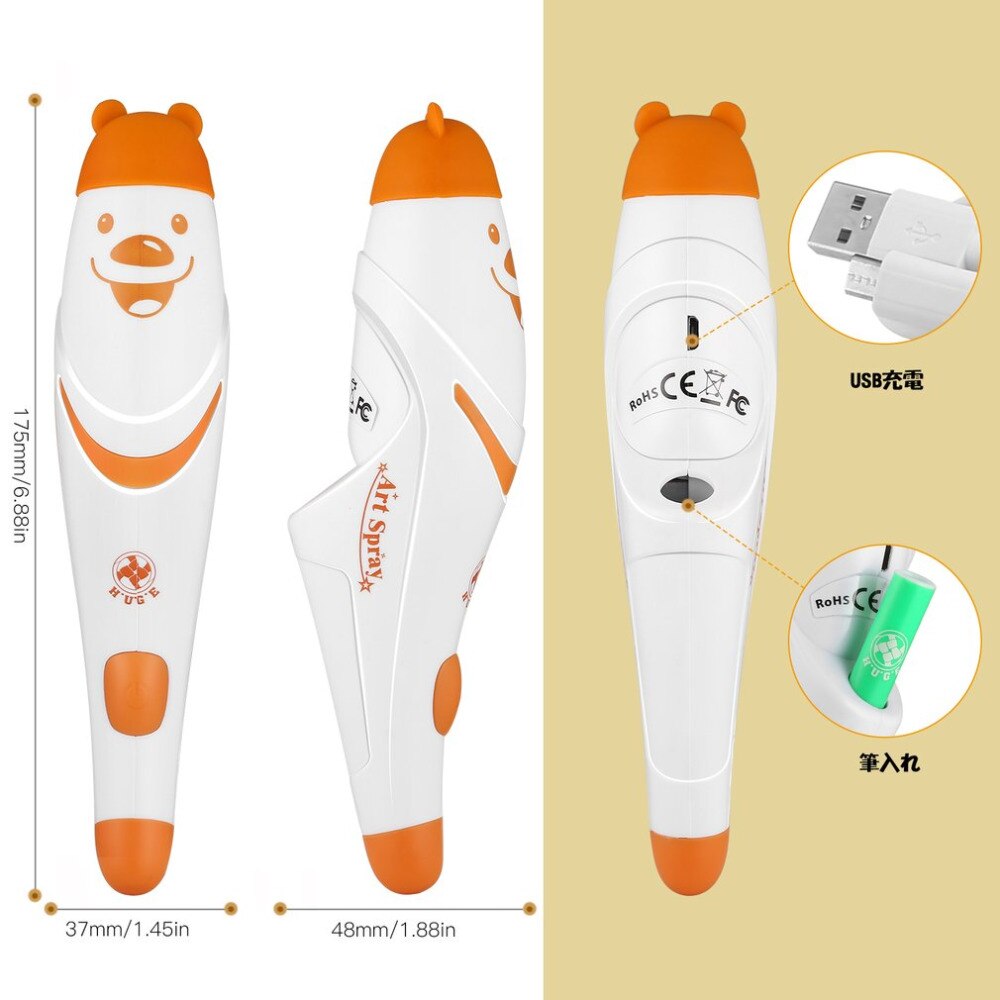 Electric Airbrush Marker Set For Children Art Craft Project - View #6