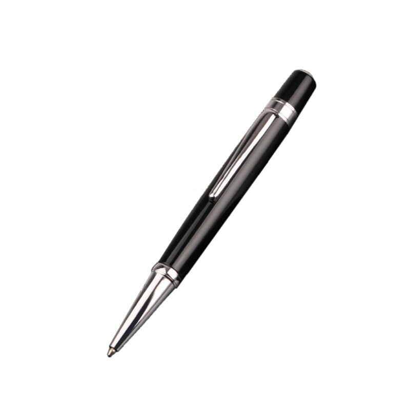 Luxury Mini Metal Ballpoint Pen Roller 1.0mm Black Ink Business School Supplies PXPA: Default Title