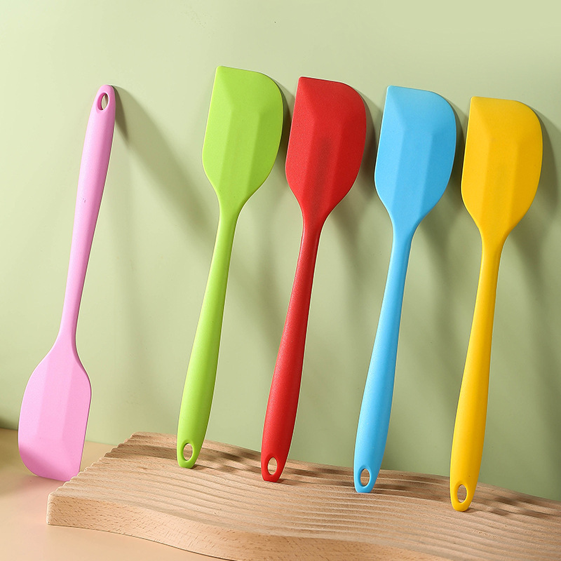 28cm crème bakschrapers antiaanbak siliconen spatel keuken deegmixers salade cakemixer boter beslag taarten kookgereedschap