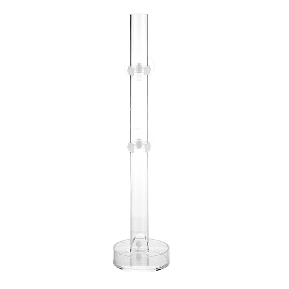 20/25/32cm rejer feeder akryl rejer mad fodring tube skål med skål mad fodring tube bakke akvarium akvarier reeder feeder: 32cm
