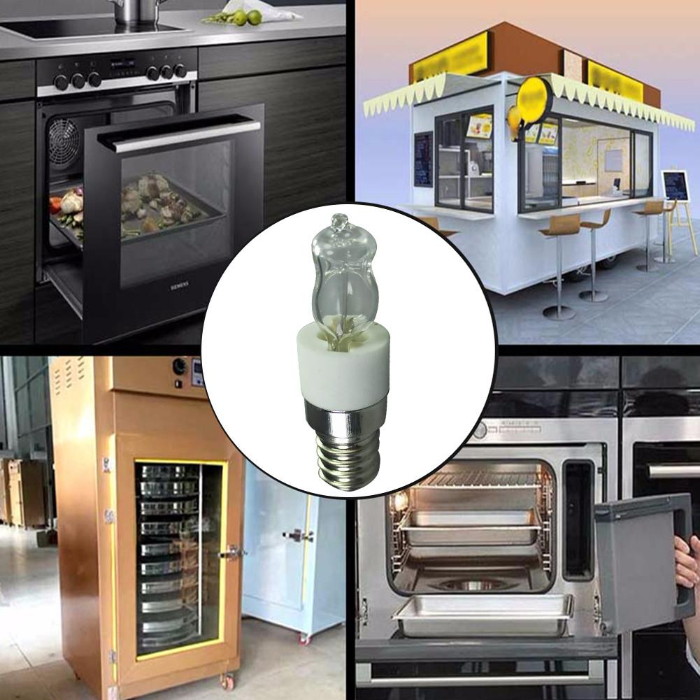 E14 Oven Gloeilamp 50W Hittebestendige Safe Halogeen Lamp Droger Magnetron Lamp 110V/220V 750LM 2700K