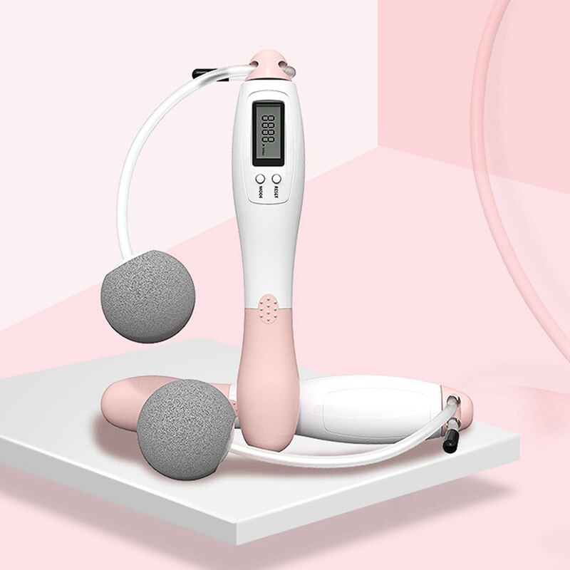 Cordless Jump Ropes Smart Electronic Digital Wireless Skip Rope Calorie Consumption Fitness Body Building Exercise