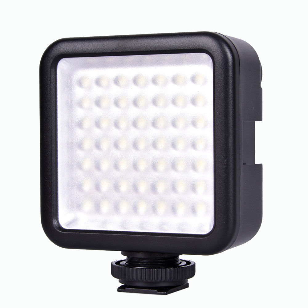 Mini W49 49 stuks 5600K LED Video Light Camera Lamp Light Photo Verlichting Voor Cannon EOS 1300D 550D 650D 750D Camera smartphone