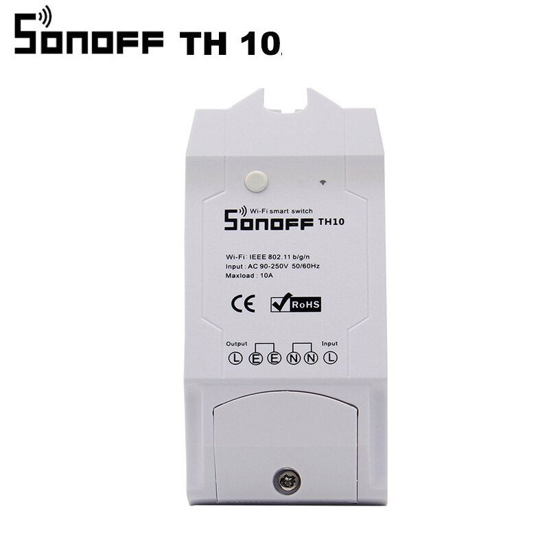 WiFi Smart Switch Remote Home Automation Kit for Alexa Google Home／Sonoff TH 10A 16A Temperature Humidity Monitoring: Sonoff TH10