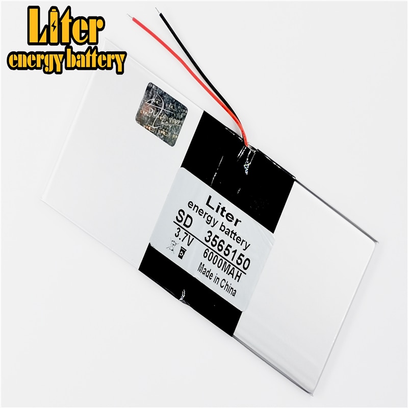 tavoletta PC capacità della batteria 3565150 3.7V 3465150 6000mA Universale Li-ione batteria per tavoletta pc 7 pollici 8 pollici 9 pollici 10 pollici 11 pollici