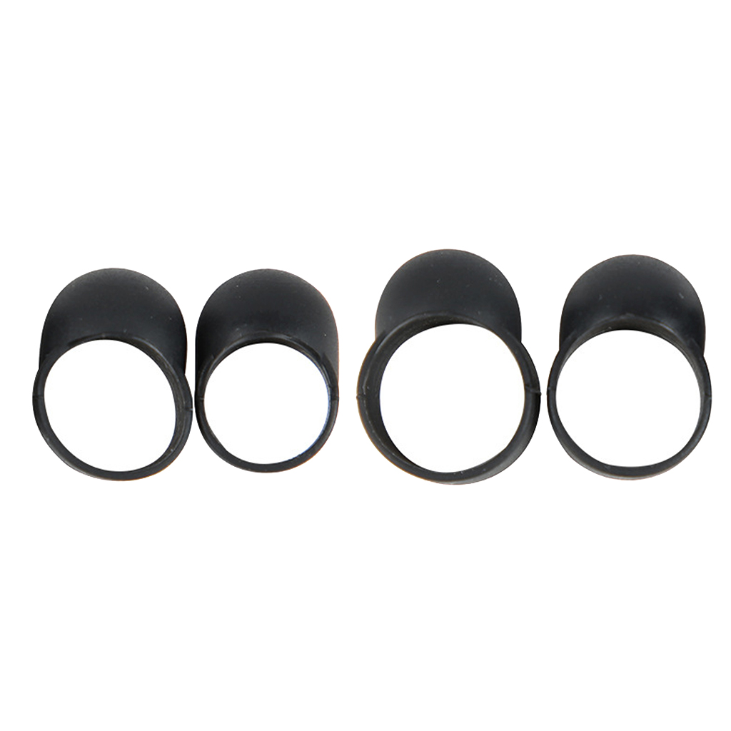 4x Steel Tongue Drum Finger Picks Finger Sleeves Handpan Percussion Accs