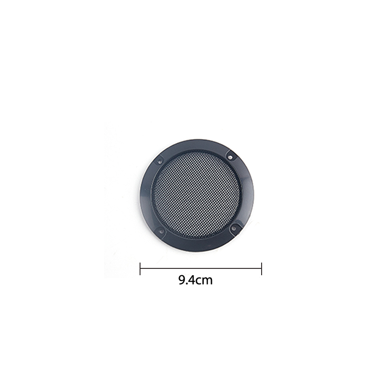 2/3/4/5/6.5/8/10 inch Speaker Net Cover High-grade Car home Mesh Enclosure Speakers Plastic Frame Metal iron wire grilles: Red