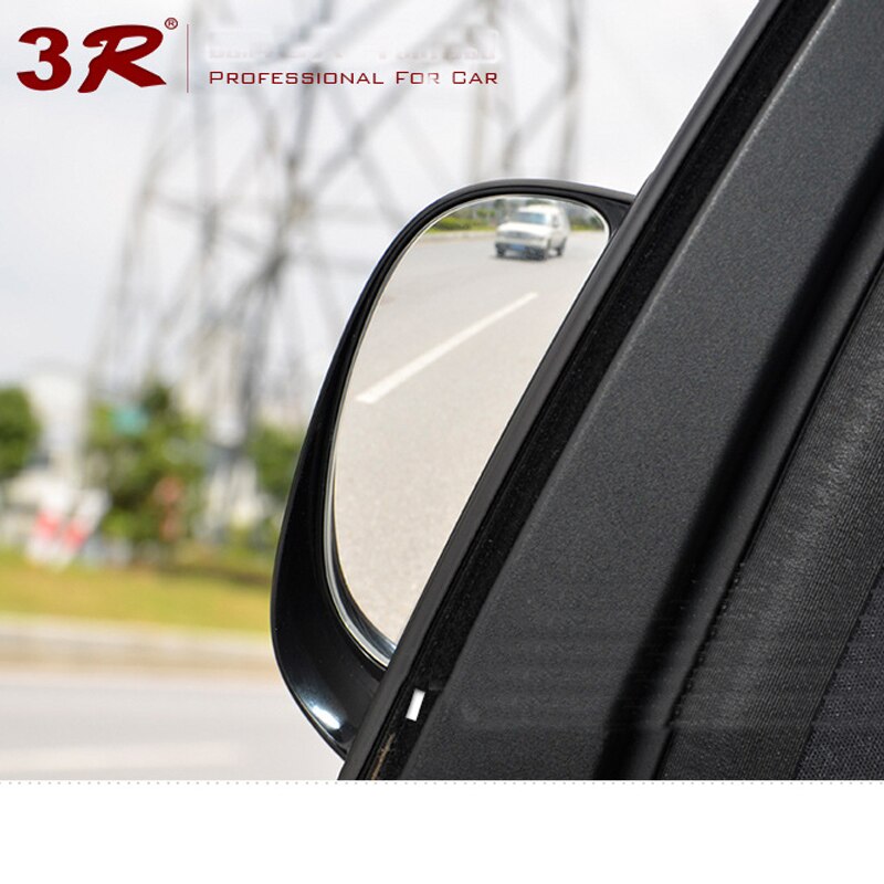 1 par bil blindsone speil bil andre rad bakre konveks speil auto vidvinkel linse