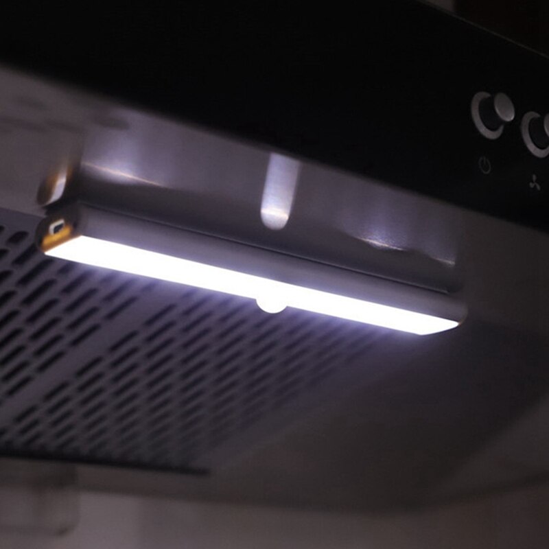 Closet Light, USB Rechargeable Motion Sensor Light, Portable Night Safety Light, for Stairs, Wardrobe