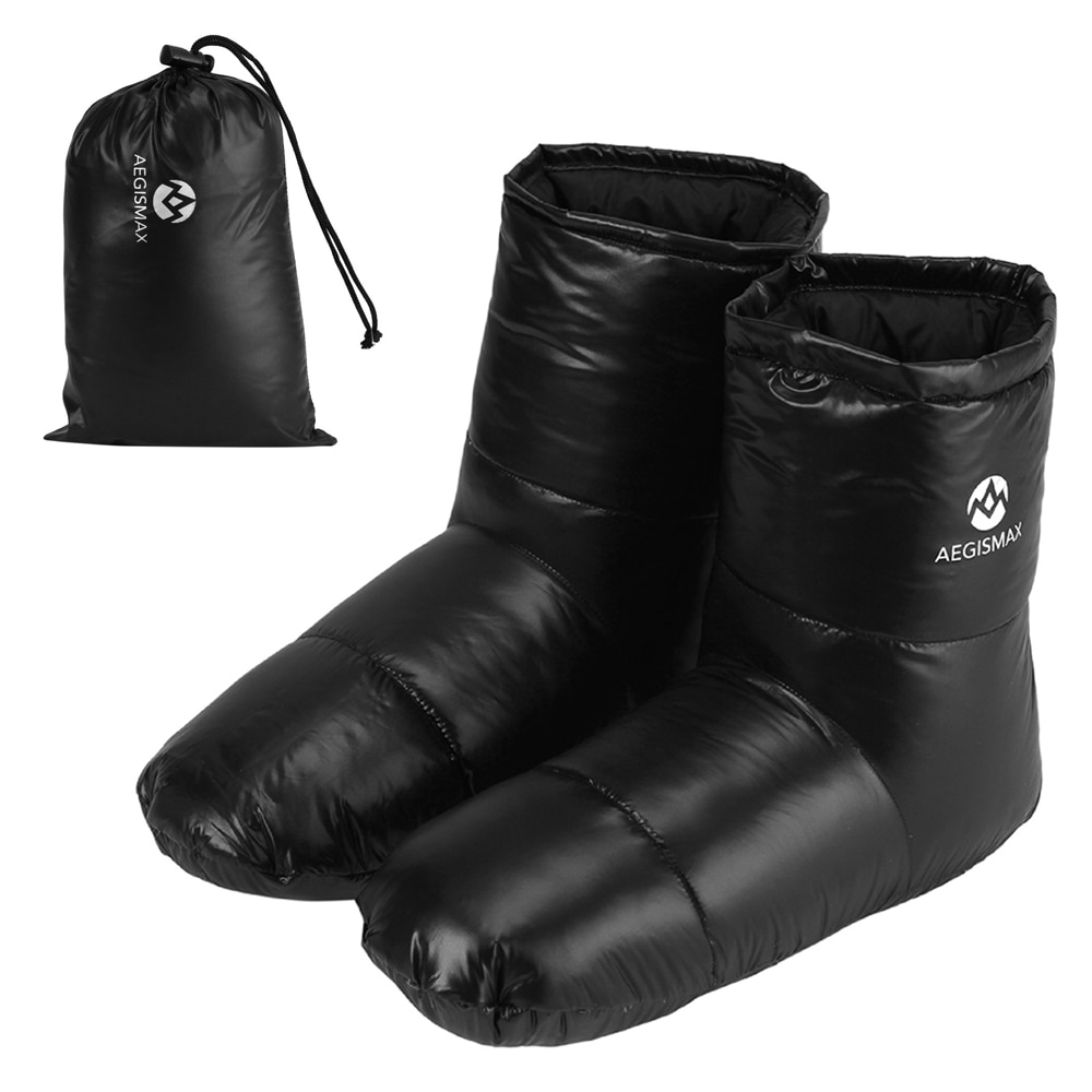 Outdoor Eendendons Voeten Covers Thermische Lichtgewicht Down Slippers Waterdicht Laarzen voor Outdoor Indoor Activiteiten