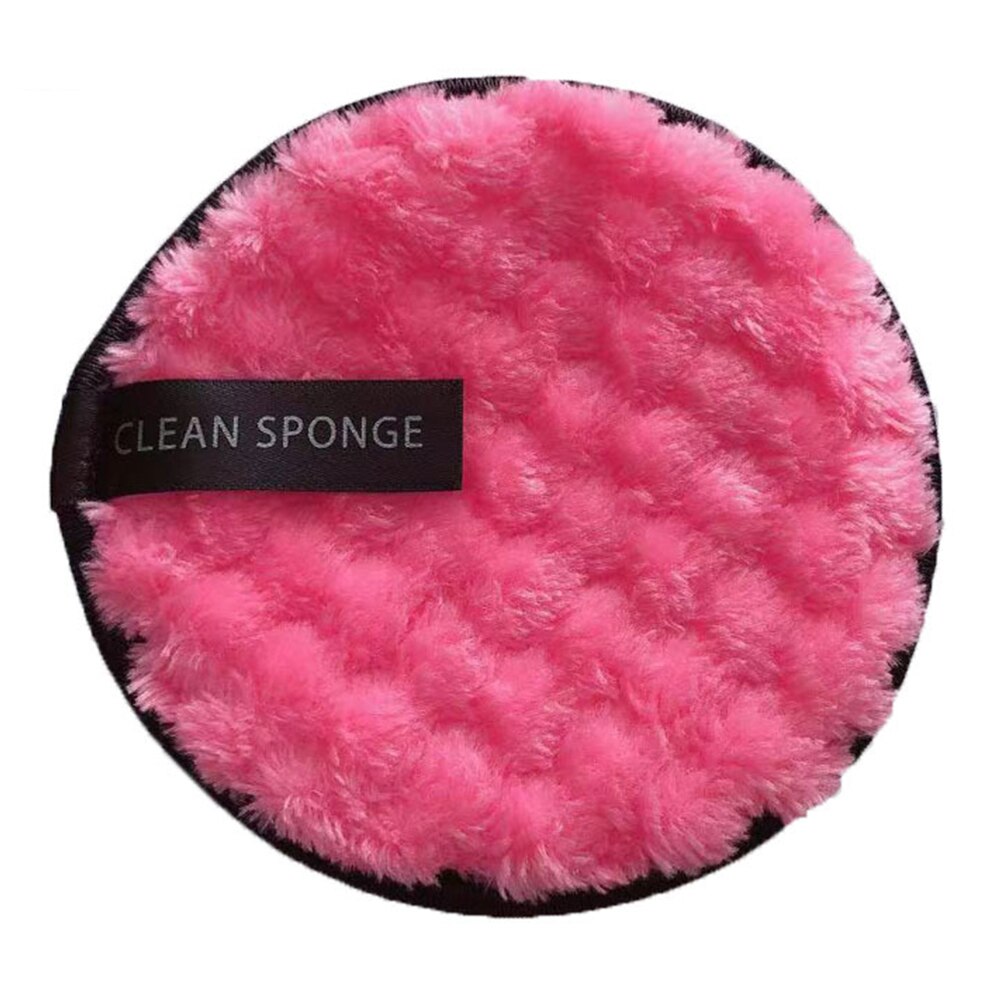 Reusable Makeup Remover Pads Cotton Wipes Microfiber Make Up Removal Sponge Cotton Cleaning Pads Tool: 07