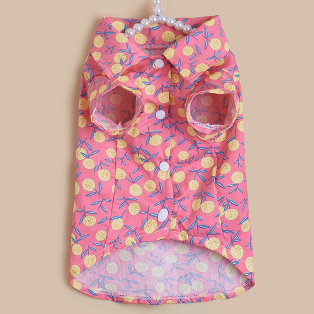 Leuke Gedrukt Zomer Huisdieren Tshirt Trui Kat T-shirt Hond Shirt Leuke Print Revers Soepel Puppy Zomer Trui T-shirt