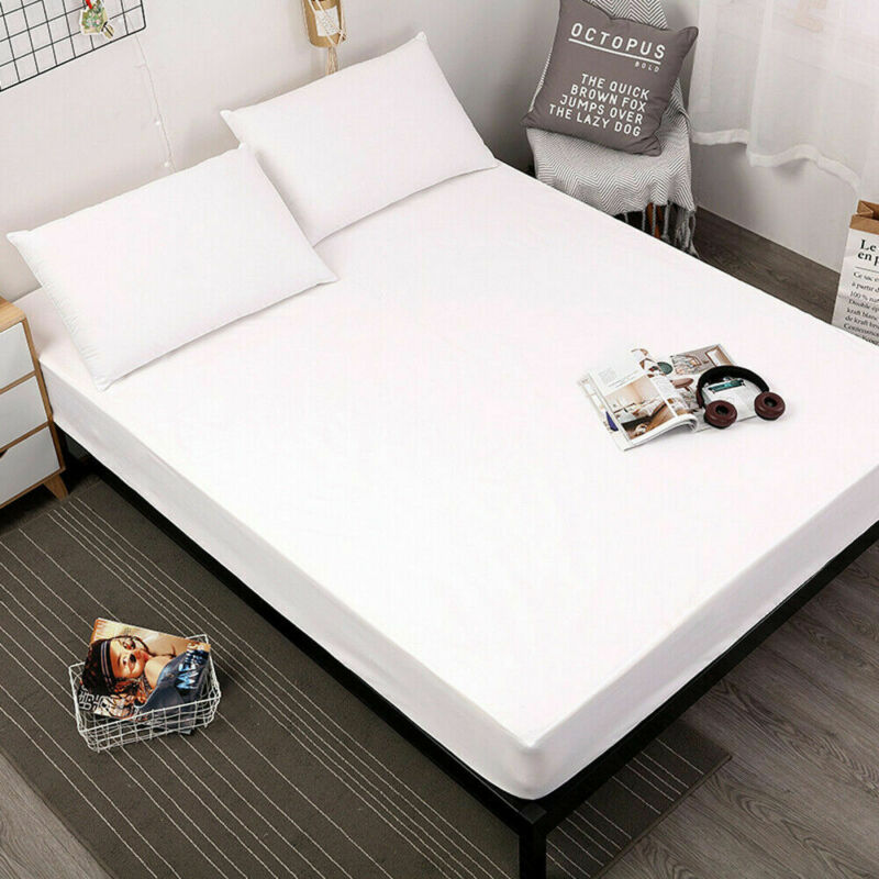 Thuis Bed Pad Hoeslaken Machine Wasbaar Waterdichte Matras Cover Protector Cover Waterdichte Anti Huisstofmijt Ademend