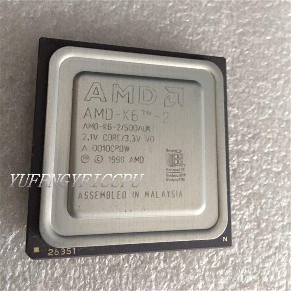 AMD-K6-2/333AMZ-66 collection de cpu Antique témoignage de l'histoire accessoires informatiques antiques