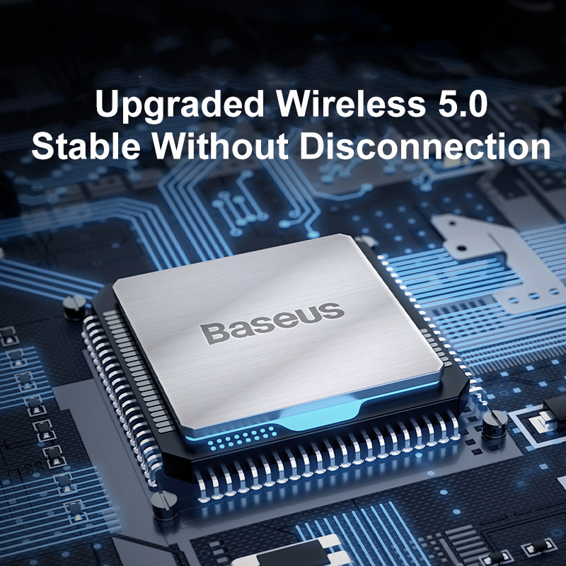 Baseus 3.1A Autolader Bluetooth 5.0 Adapter Fm-zender Draadloze Audio Ontvanger Mobiele Telefoon Oplader Voor Iphone Samsung