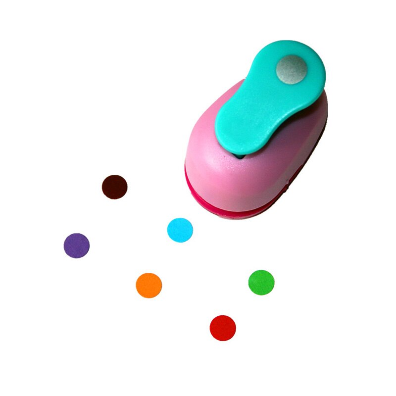 Mini Scrapbook Punches Circular Paper Hole Punch Handmade Cutter Card DIY Round Paper Embossing Device DIY Card Punches: 9mm