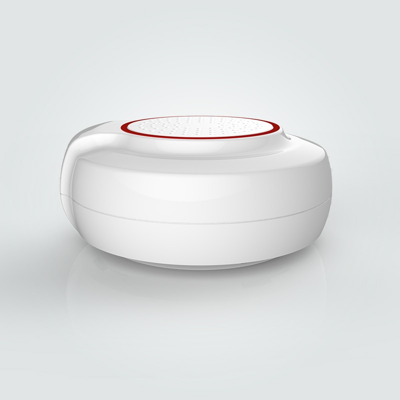 Capteur d'alarme de sirène sans fil NEO Coolcam NAS-AB01Z z-wave Compatible avec l'alarme de capteur z-wave Plus alarme domotique