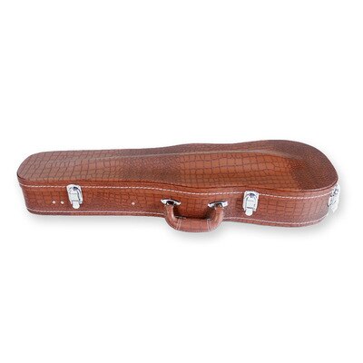 4/4 violine fallen Violine Holz Kasten Dreieck Harte Kasten lagerung Kasten Mit hygrometer: 4 4 Braun