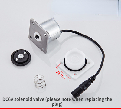 Urinal Sensor Accessories Induction Faucet Solenoid Valve Urinal Pool Induction Solenoid Valve 6V Sensor Accessories: Beige