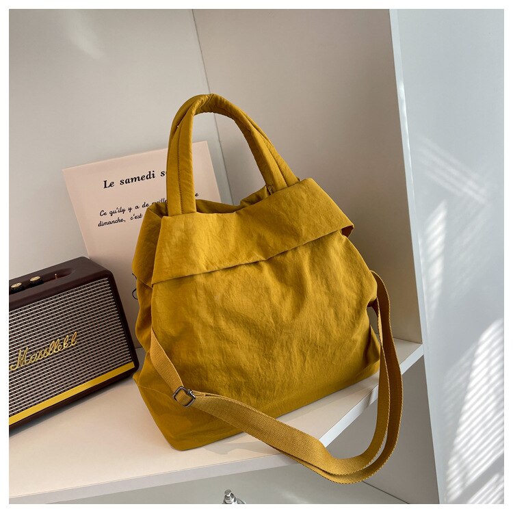 Große damen-einkaufstasche, einfarbig, aus #39 , schultertasche/umhängetasche Ich bin 2022 stil