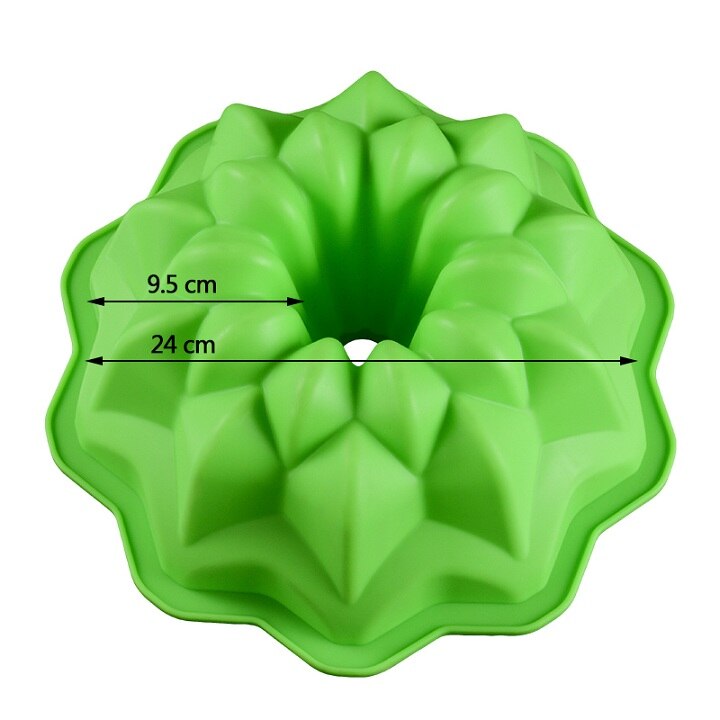 SILIKOLOVE Cake Mallen Siliconen Mallen voor Bakken Gerechten Brood Taarten Loaf Anti-aanbak Siliconen Mould Bakvormen Trays Pannen: JSC404