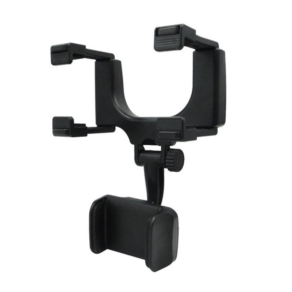 In Car Rear View Mirror Mount Holder Stand Cradle Bracket For Mobile Phone GPS Cell Phone GPS Holder Bracket Stand Universal 360: Type 1