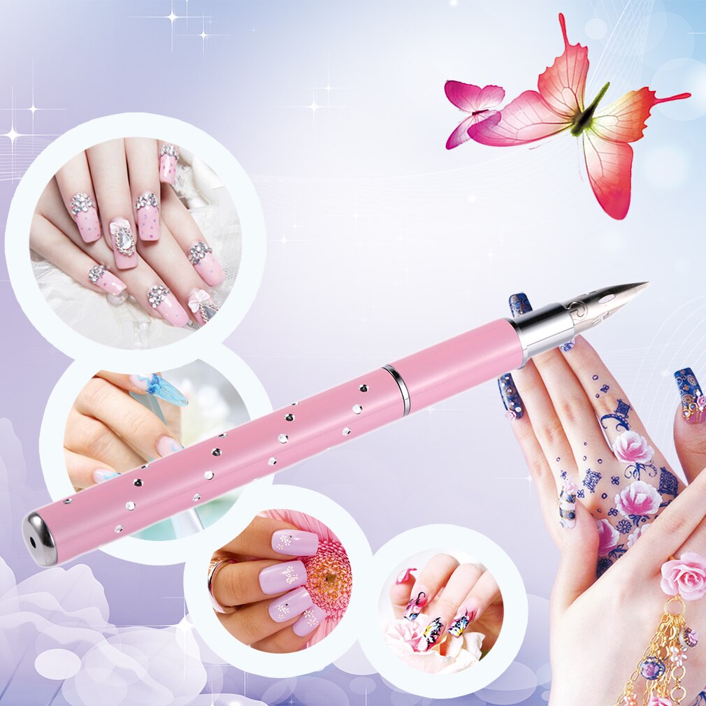 Draagbare Nail Art Puntjes Pen Professionele Nail Puntjes Tool Modieuze Nail Art Puntjes Pen Voor Thuis Nail Beauty Equippment