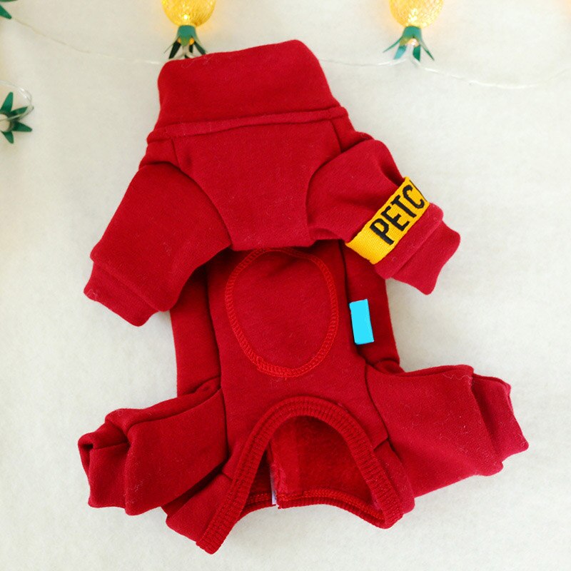 Winter Hund Overall für Hunde Yorkshire Terrier Shih Tzu Overalls Welpen Haustier Kleidung Pyjamas Kleidung combinaison pantalon femme