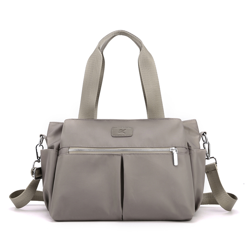 Sacs à bandoulière en toile pour femmes, fourre-tout, sacoches de styliste, sacs à main ,: GRAY