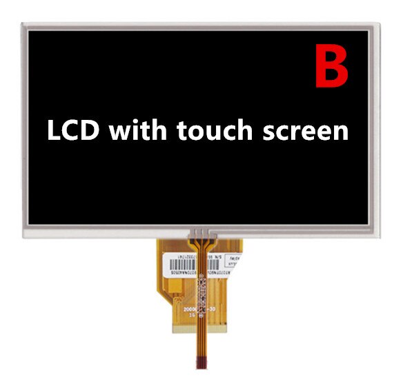 7 Inch LCD Screen Touch Screen Panel AT070TN94 AT070TN93 AT070TN90 92 V.X Car DVD Navigation LCD Replacement Parts: GRAY