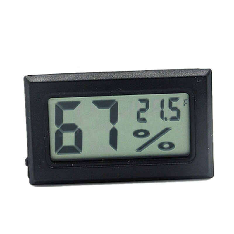 Embedded Digital Hygrometer Humidity Gauge Monitor Digital Thermometer Humidity Electronic Instruments Hygrometer Temperature 2: Fahrenheit black