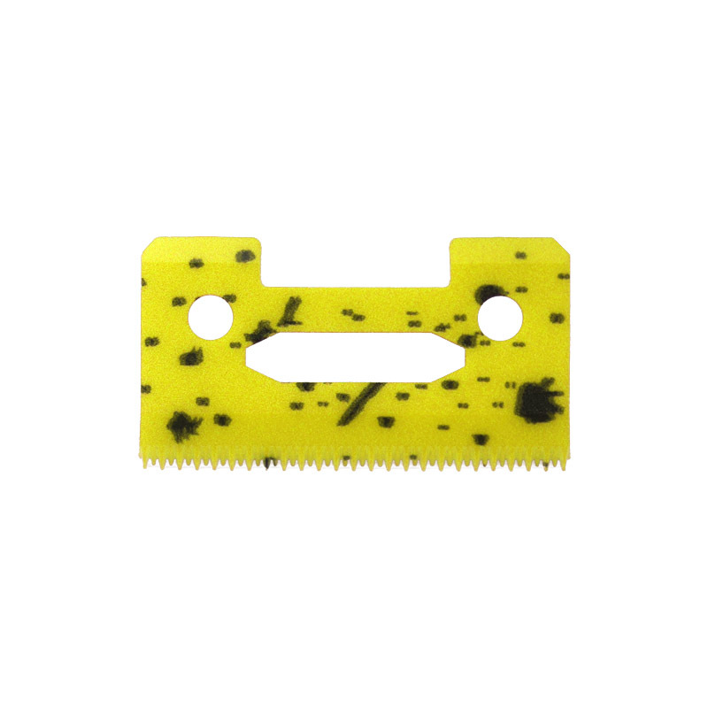 Cuchillas de cerámica para cortadora de pelo Wahl 8148, cabezal cortador de cerámica, cuchillas de repuesto, accesorios de peluquero: YELLOW
