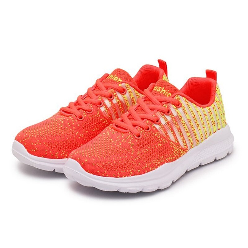 Zapatillas De tenis transpirables para Mujer, Zapatos deportivos cómodos con plataforma, De tejido ligero: 8