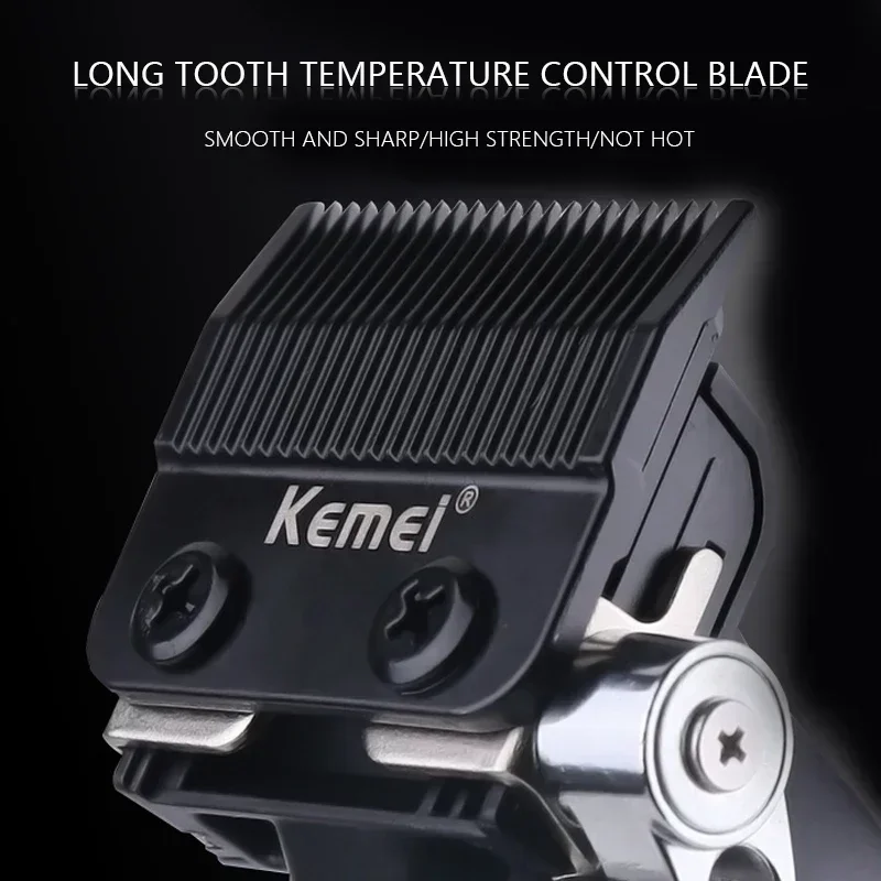 Kemei KM-2296 KM-2299 KM-1102 kit máquina de cortar cabelo profissional barbeador elétrico masculino máquina de corte de cabelo máquina aparador masculino