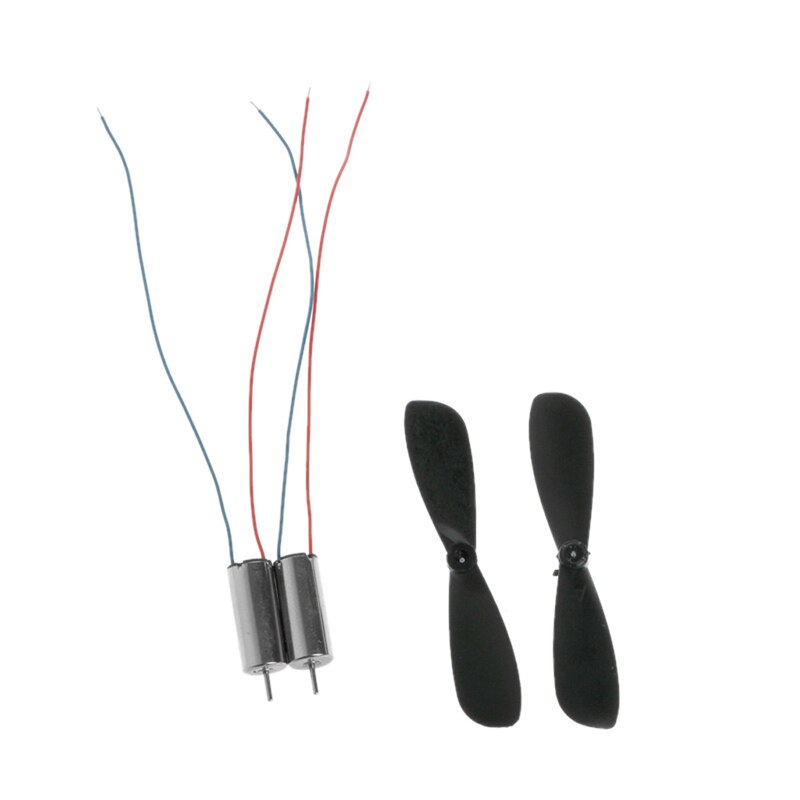 1 Pair DC 4.2V 614 Micro DIY Helicopter Coreless Motor With Propeller High Speed