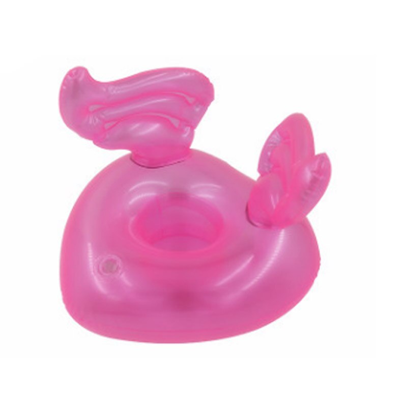 Mini water opblaasbare bekerhouder voor zwembad, Eenhoorn Flamingo Drinken Bekerhouder, zee strand speelgoed voor festival party drijvende