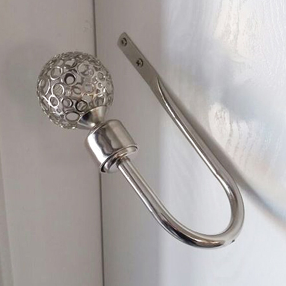 Embrasse de fenêtre à pampilles, crochet mural pour chambre à coucher avec vis, support de rideau en forme de u, décoration d'intérieur de style nordique, salon
