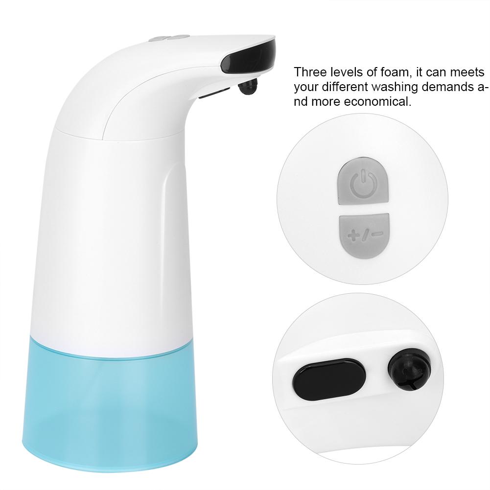 250ml Automatic Induction Foam Soap Dispenser Hand Washer For Liquid Containers Touchless Kitchen Bathroom