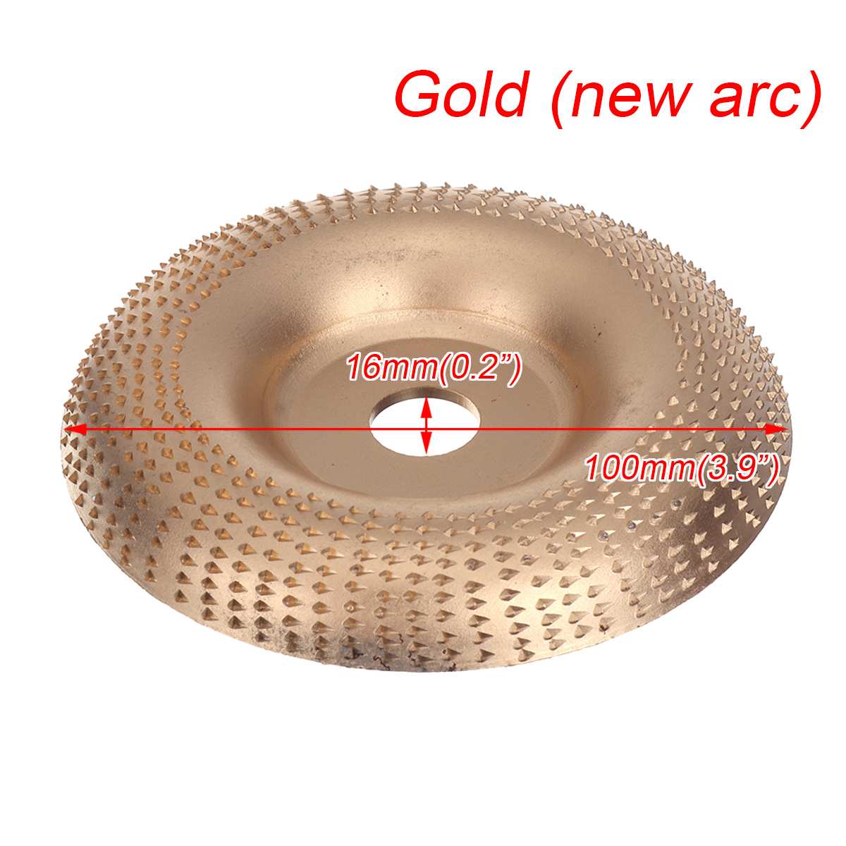 Ronde houten hoekslijpschijf schuurschijf haakse slijper wolfraamcarbide coating boring vormgeven schuren houtsnijwerk roterend gereedschap