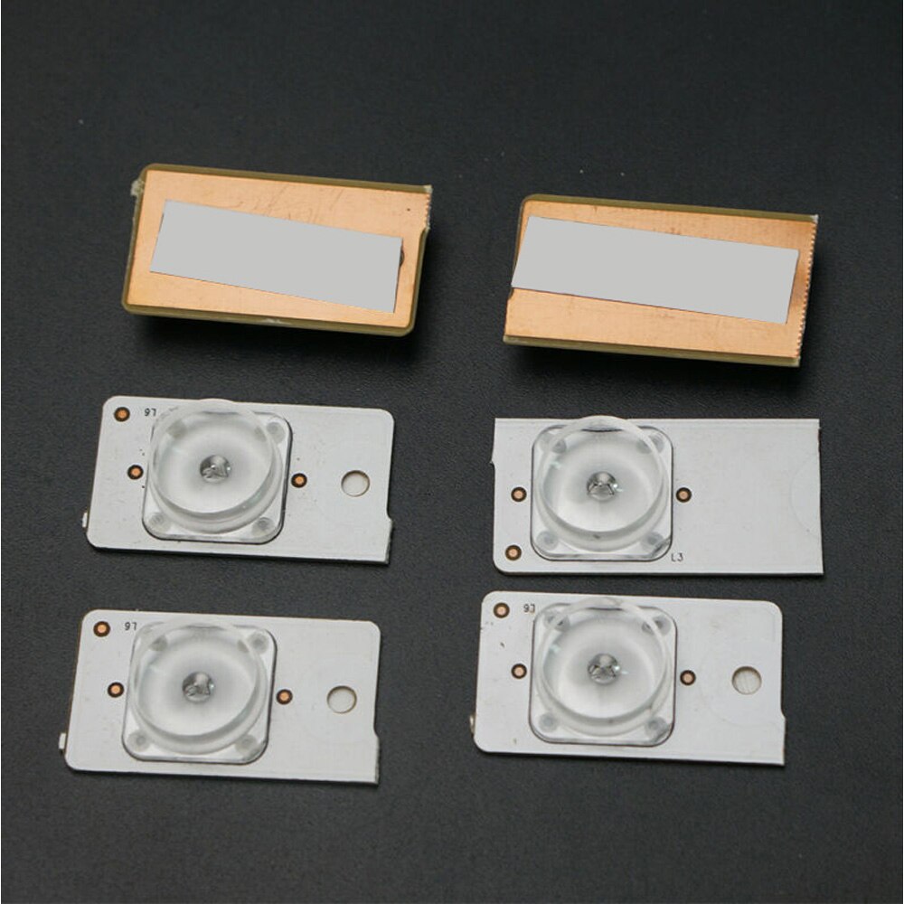 50 Pcs/Lot 3V 6V SMD lampe perles avec lentille optique Fliter pour 32-65 pouces LED TV réparation lampe perle Led bande lumineuse pièces accessoires